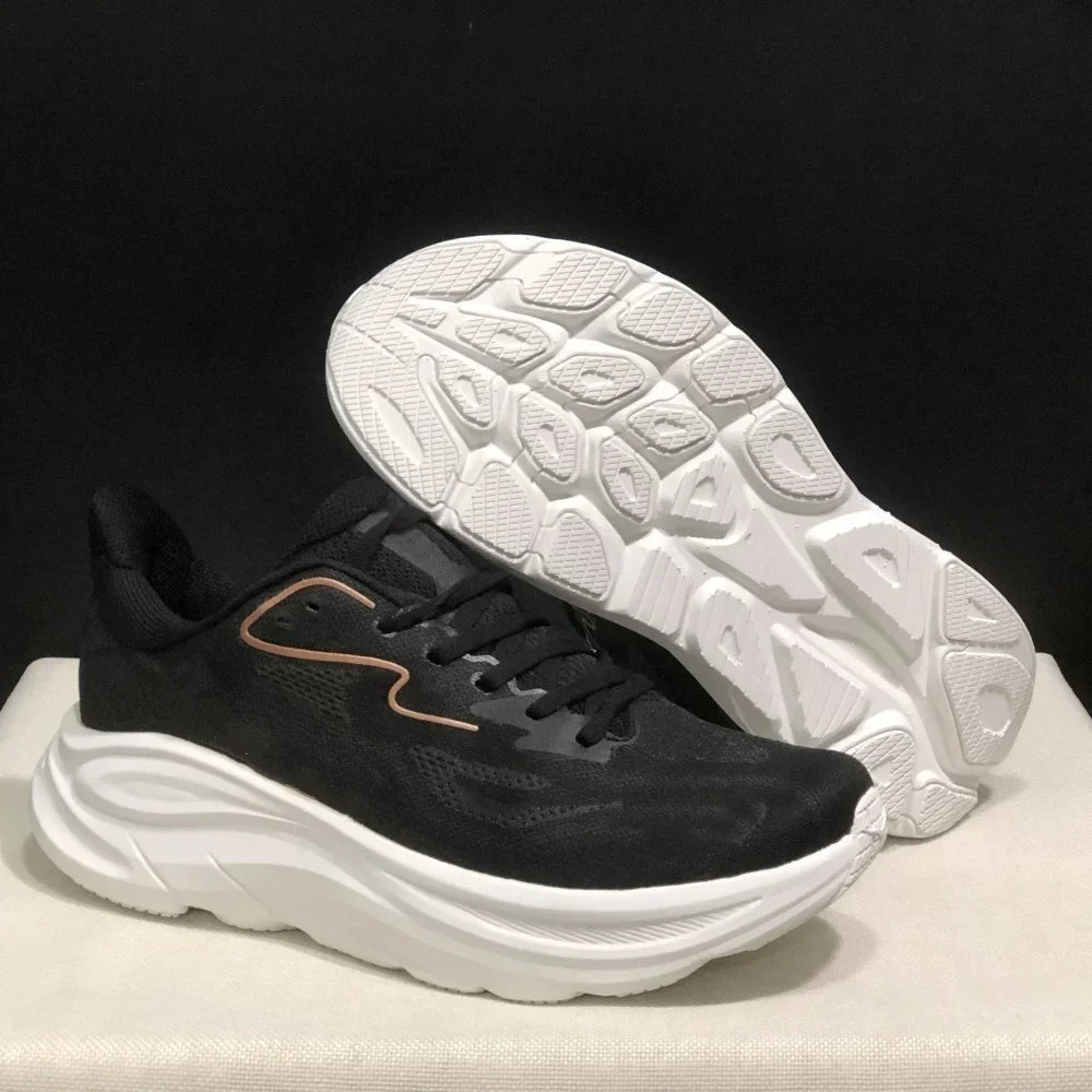 Hoka Clifton 10 Laufschuhe für Herren 2026 – Gedämpfte, elastische Outdoor-Sneaker für Marathon, Trail, Trekking und Tennis