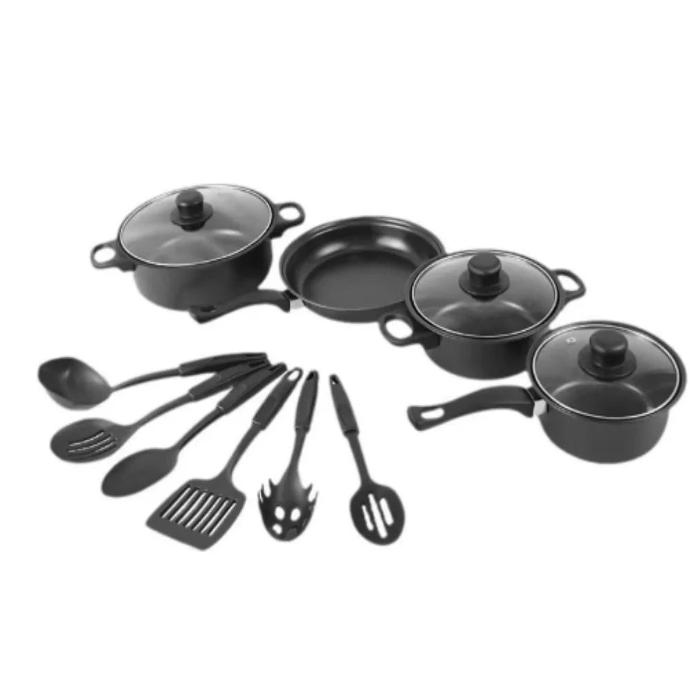 13 pezzi durevoli set di pentole antiaderenti Maifanstone multifunzionale zuppa di latte pentola utensile da cucina padella per uso domestico