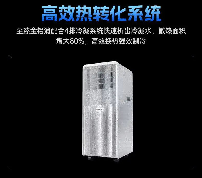 Condizionatore d'Aria Portatile per Commercio Estero, Refrigerazione Singola, Macchina Integrata