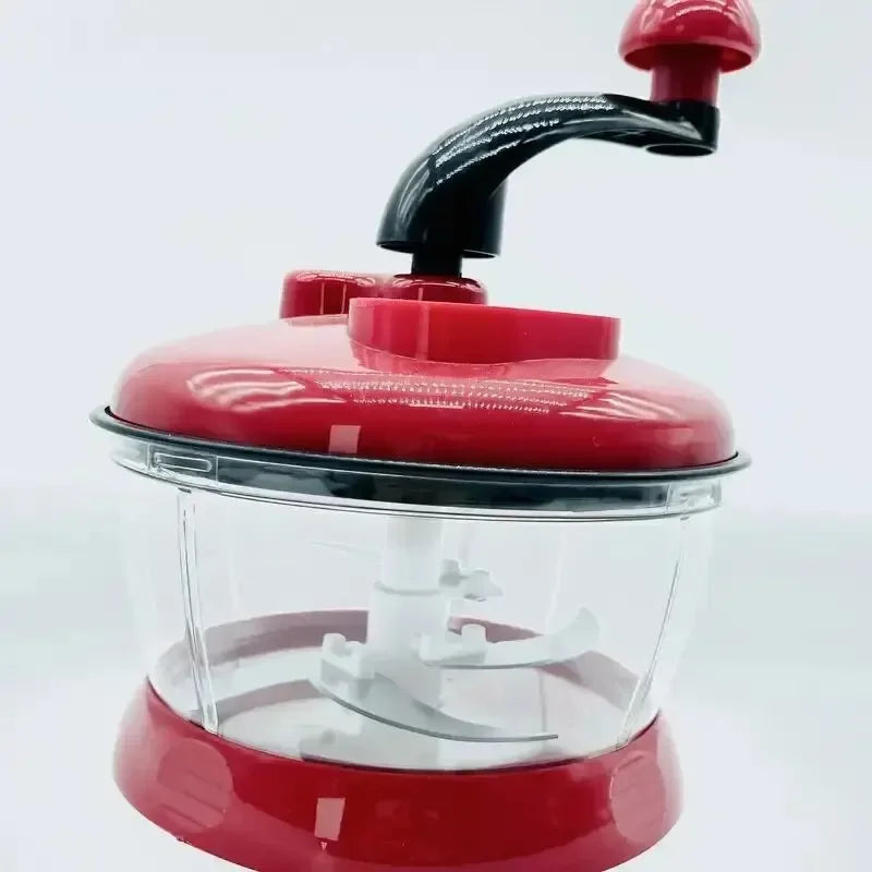 Multifunktionaler manueller Küchenroboter Chili Knoblauch Gemüseschneider Obst Zerkleinerer Maschine für die Küche