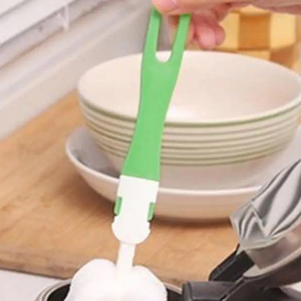 Soft Sponge Cup Brush Long Handle Sponge Bottle Brush Sponge Cleaning Brush Water Bottle Glass Cup Cleaning Tool