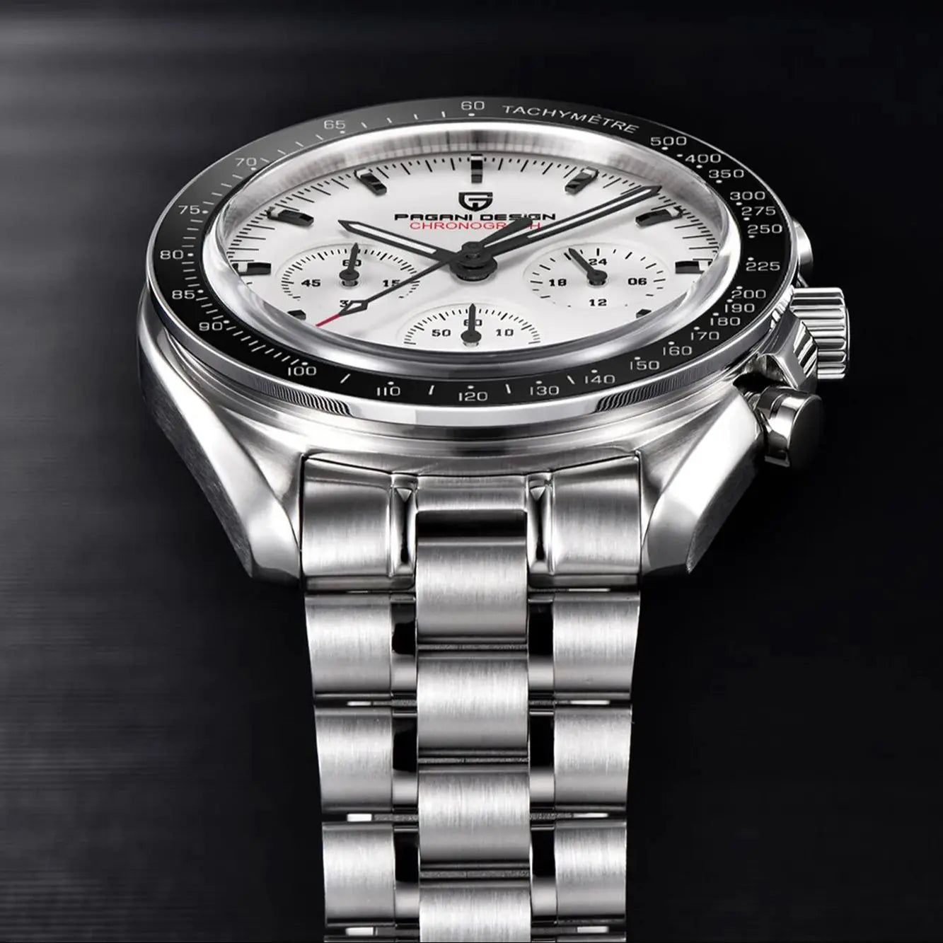 Nuovo Orologio PAGANI DESIGN Moon 2026, Orologio al Quarzo di Lusso alla Moda per Uomo, Cronografo Sportivo in Acciaio Inossidabile