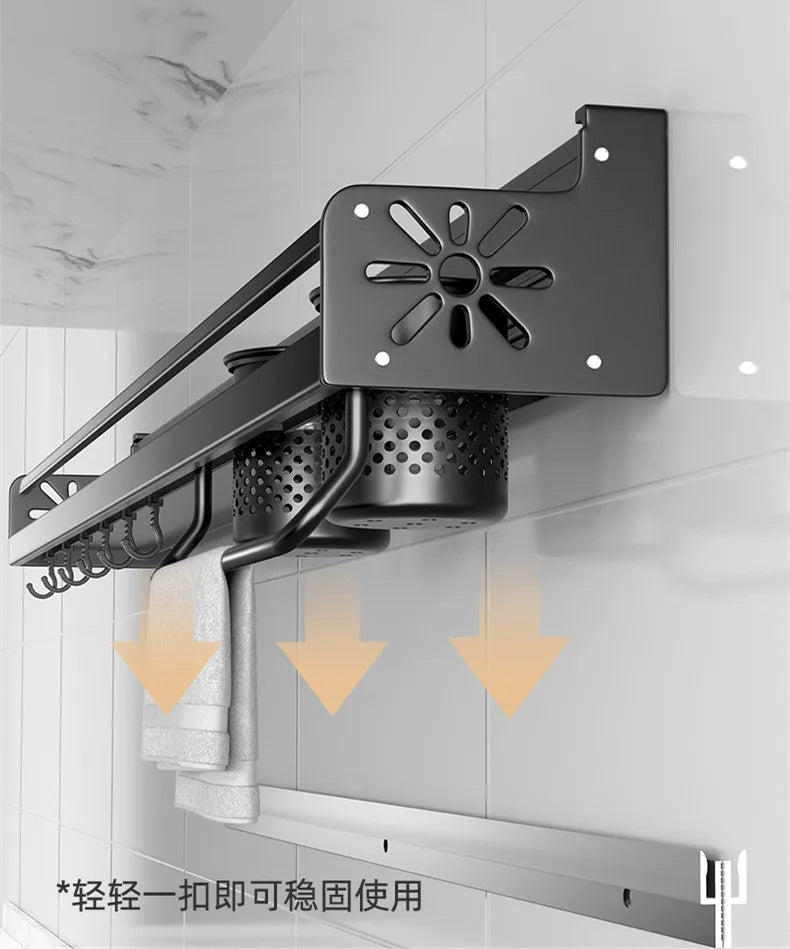 Scaffale per organizer da cucina Scaffale per spezie a parete Portacoltelli da cucina Condimento a parete Bacchette Cucchiaio Pala per riporre Sheif