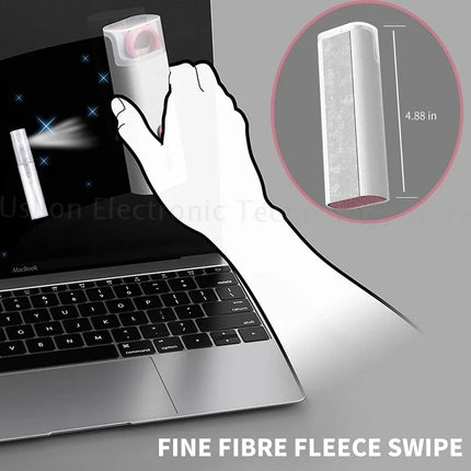Kit di pulizia 7-in-1 per tastiera del computer, penna per la pulizia degli auricolari, strumenti per la pulizia di telefono e iPad, estrattore per copritasti