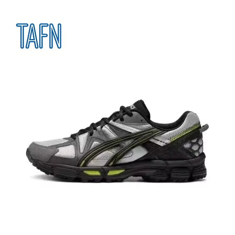 Retro-Sportschuhe mit segmentierter, rutschfester Sohle, geeignet für Jogging, Outdoor-Aktivitäten, Freizeit und Fitness für Erwachsene.