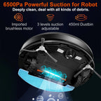 (Codice promozionale: GCC800)Aspiratore Robot ABIR X9, Navigazione Laser, Aspirazione 6500Pa, Mappa Multi-piano, Doppia Lampada UV, Controllo Zone Intelligente, Tecnologia Auto Carpet Boost, Versione di Fascia Alta