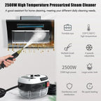 2500W Handdampfreiniger Hochtemperatur-Druckstrahlwaschmaschine zur Sterilisation für Küchen, Autos, Klimaanlagen, Haushalte