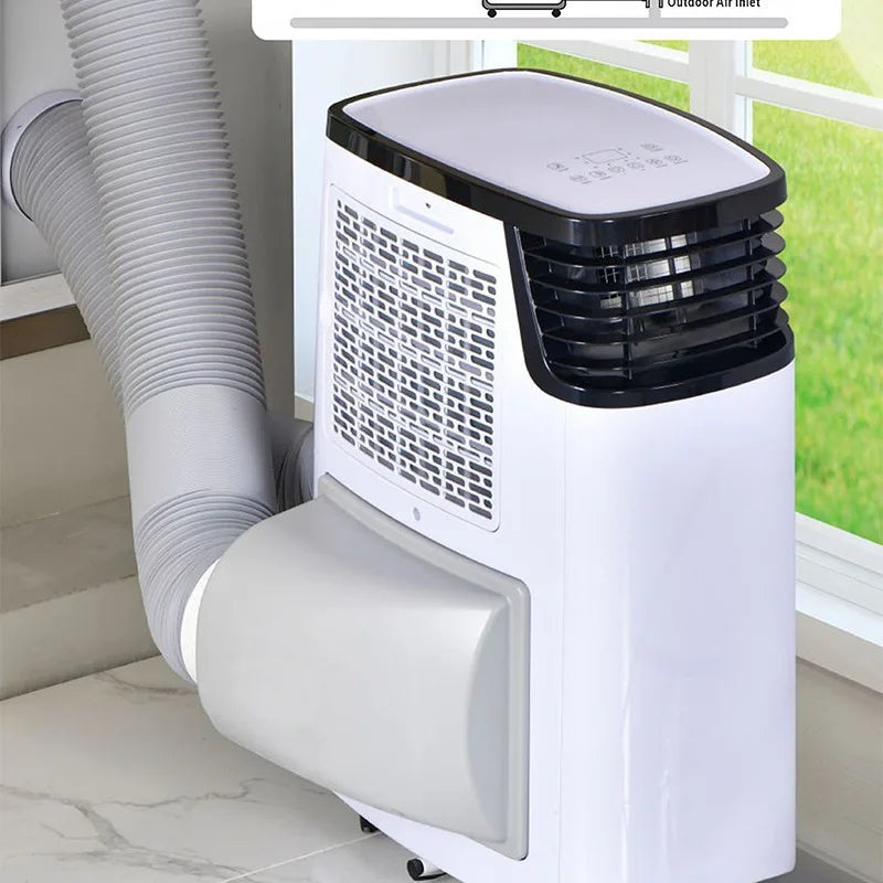 Condizionatore d'aria mobile da 15000 Btu con conversione di frequenza, silenzioso, solo raffreddamento, macchina all-in-one per uso domestico e commerciale
