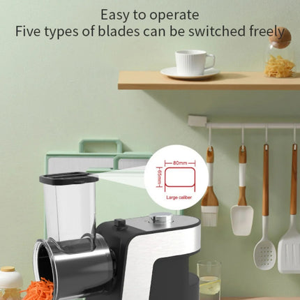 Tritatutto Elettrico Multifunzione per Verdure e Frutta, Affettatrice Elettrica per Patate e Carote, Utensile da Cucina