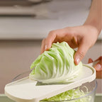 Manuelle Multifunktionsreibe für Kohl, extra feiner Gemüseschneider und -reibe für Kohl, Karotten