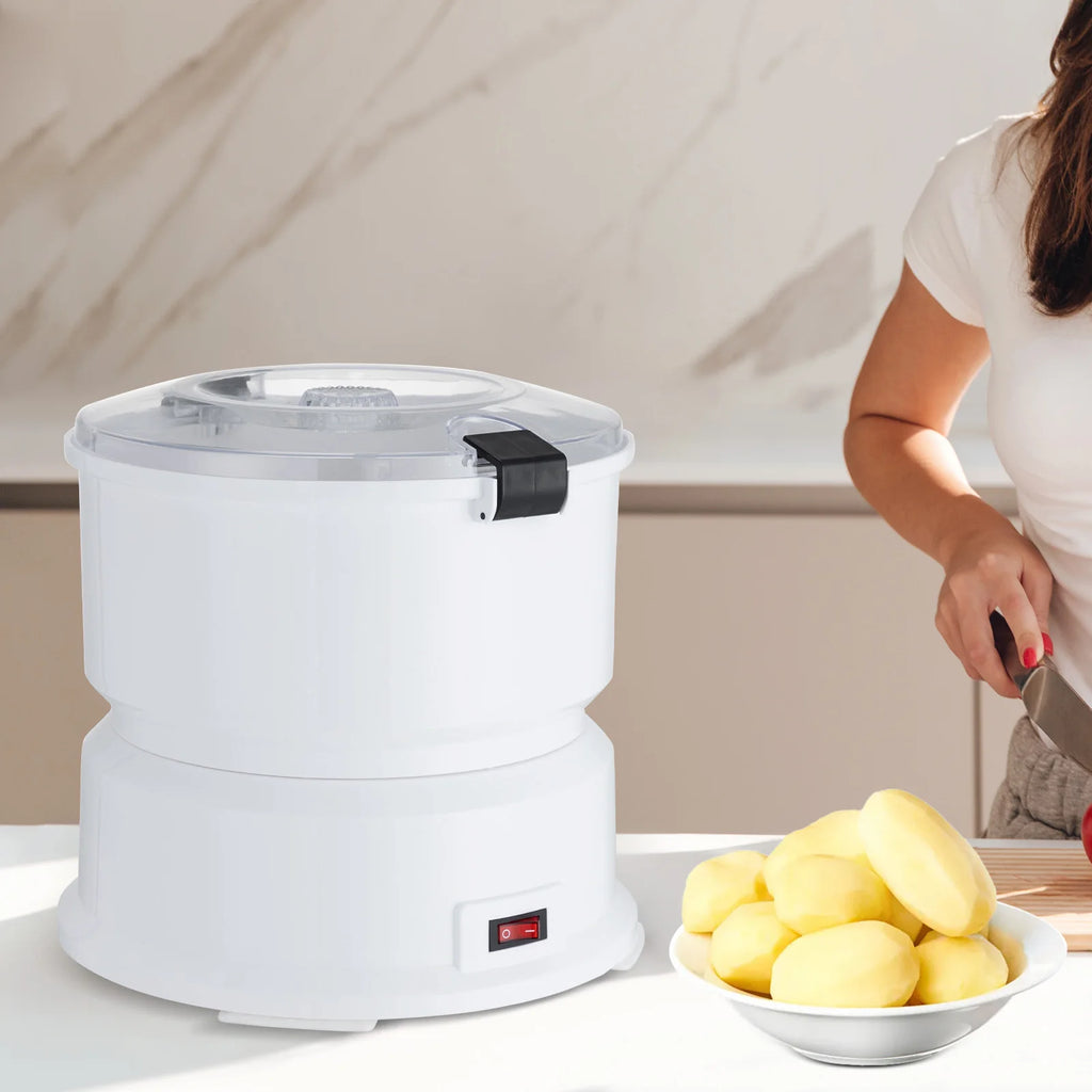 85 W Elektrischer Kartoffelschäler, Automatischer Kartoffelschäler mit Ein-Knopf-Bedienung, für Küchen, Restaurants, Fast-Food-Läden