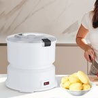 85 W Elektrischer Kartoffelschäler, Automatischer Kartoffelschäler mit Ein-Knopf-Bedienung, für Küchen, Restaurants, Fast-Food-Läden