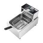Friggitrice Elettrica Commerciale 6L 2500W 220V Euro Plug