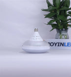 Ventilatore da soffitto JOYINLED con illuminazione e telecomando, pale retrattili a scomparsa, luce dimmerabile, silenzioso, 3 velocità per camera da letto