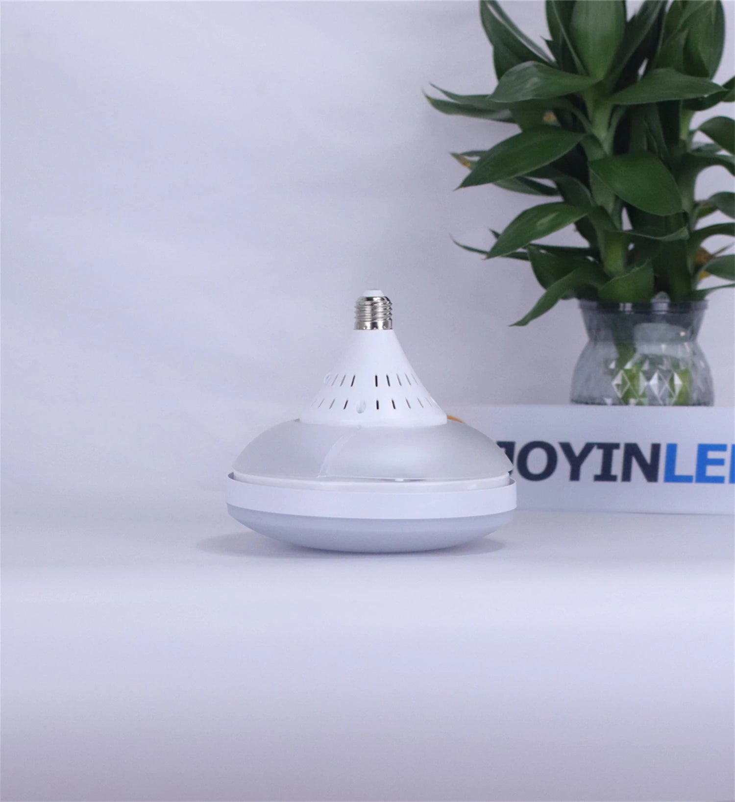 Ventilatore da soffitto JOYINLED con illuminazione e telecomando, pale retrattili a scomparsa, luce dimmerabile, silenzioso, 3 velocità per camera da letto