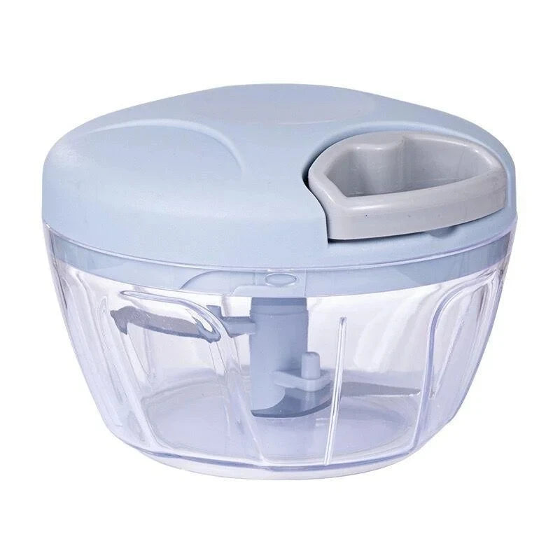 500/900 ml manueller Zerkleinerer mit Seil, Küchenmaschine, Silcer-Häcksler, Salatzubereiter, Knoblauch-Zwiebelschneider, Küchenutensilien