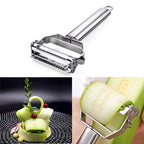 1 pz pelapatate in acciaio inox pelapatate grattugia carota affettatrice multifunzione cucina pelapatate frutta e verdura strumenti