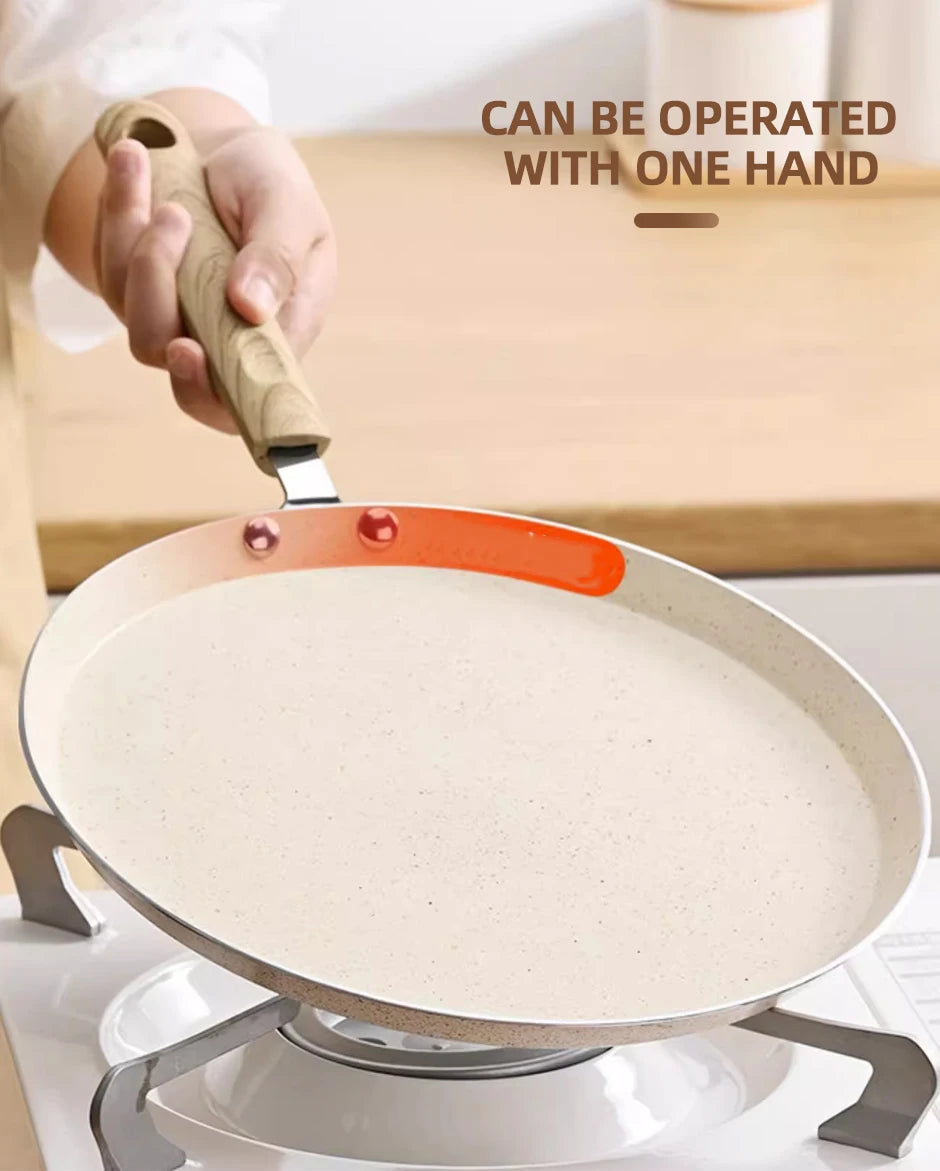 Padelle per pancake Padella antiaderente Pentole Utensili da cucina Friggere Cottura Fornello a induzione Fornello da forno Attrezzi da campeggio
