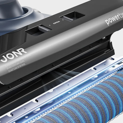 JONR ED12 Pro Aspirapolvere senza fili, verticale, per bagnato e asciutto, con autopulizia ad aria calda e asciugatura, per elettrodomestici intelligenti