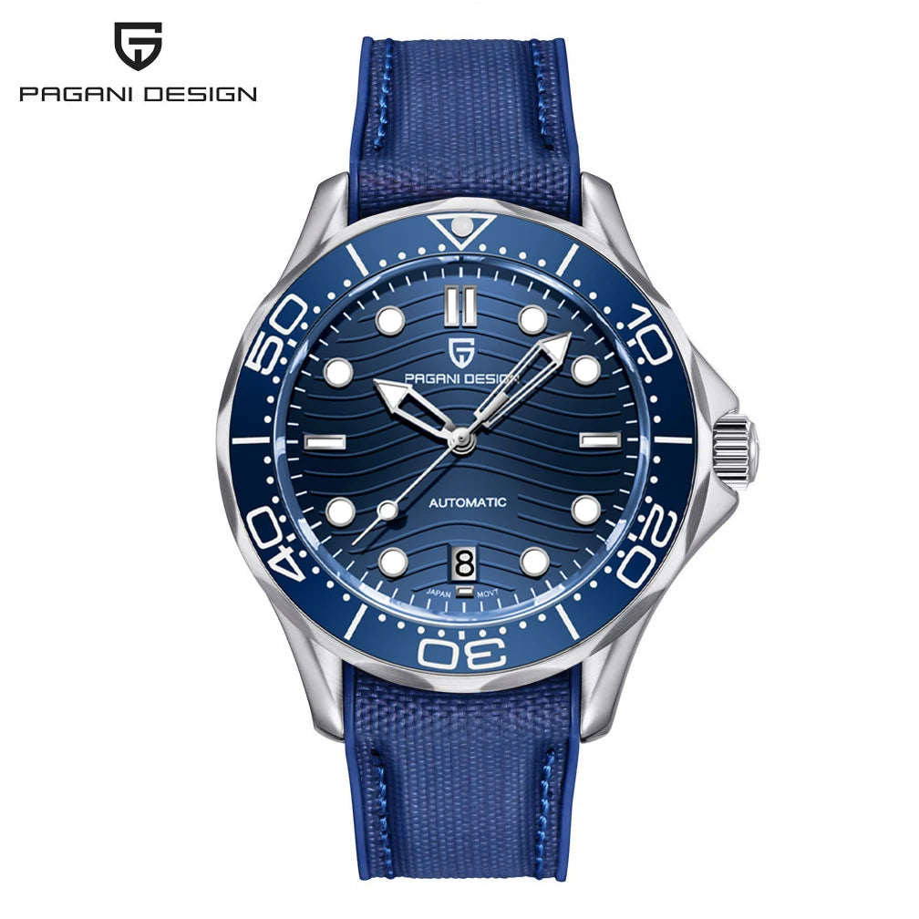 PAGANI DESIGN Orologio Automatico da Uomo PD-1685 Acciaio Inossidabile Zaffiro
