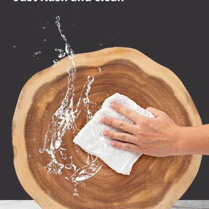 Vassoio da portata in legno massello naturale con grano unico, piatto da bistecca in legno irregolare fatto a mano, tagliere, utensili da cucina per ristoranti