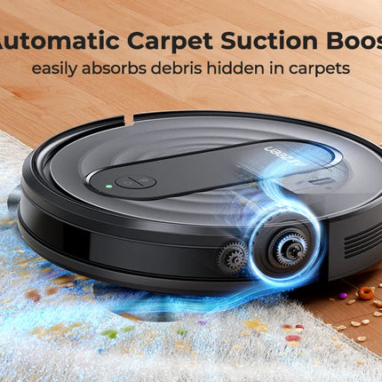 Airzeen R7 3-in-1 Robot Vacuum and Mop, 4000Pa Suction, Smart App/Alexa Control, Self-Charging for Pet Hair and Hard Floors