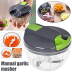 Affettatrice pelapatate manuale, tritatutto per cipolle, pressa per aglio, tritatutto per alimenti portatile, affettatrice Dicer Mixer per verdure da cucina