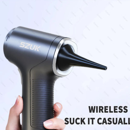 SZUK 98000PA Aspirapolvere per auto Mini potente macchina per la pulizia Forte aspirazione portatile per elettrodomestico portatile senza fili per auto
