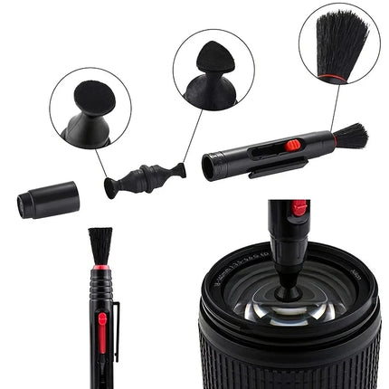 6 in 1 kit di pulizia per fotocamera digitale mirrorless kit di pulizia per schermo portatile tastiera soffietto d'aria adatto per Canon Nikon panno per lenti