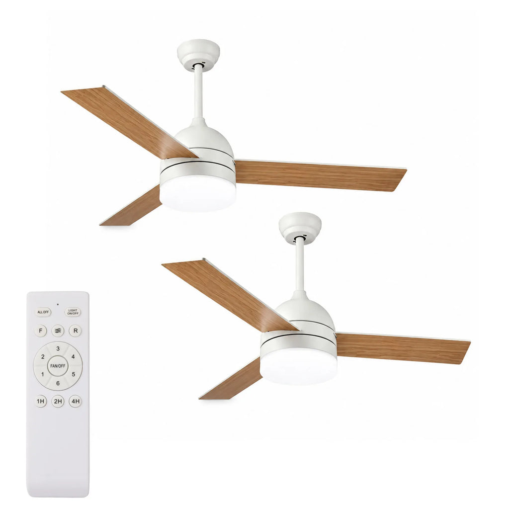 Ventilatore da soffitto a LED 2-in-1 con luce dimmerabile e telecomando