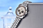 PAGANI DESIGN Orologio da Polso al Quarzo con Vetro Zaffiro, Cronografo Sportivo Impermeabile 10 Bar, Acciaio Inossidabile 316L