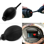 6 in 1 kit di pulizia per fotocamera digitale mirrorless kit di pulizia per schermo portatile tastiera soffietto d'aria adatto per Canon Nikon panno per lenti