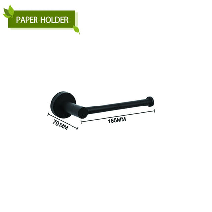 Matt Black Stainless Steel Towel Rack Towel Bar Soap Dish Toilet Paper Holder Towel Hooks Bathroom Accessories