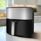 Friggitrice ad aria KotiCidsin 2000 W, 9 L, touch screen LED, nero