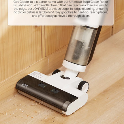 Jonr ED12 Cordless Vacuum Cleaner 9000Pa Professional Self-Cleaning Mop Cordless Vacuum Cleaner for Smart Home Appliances