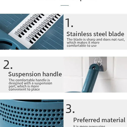 12 in 1 tritatutto per verdure multifunzionale patate tagliate manualmente affettatrice per ravanello grattugia utensili da cucina per hotel/commerciale