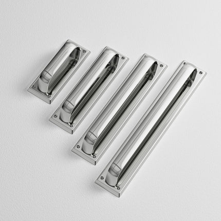 Dooroom Solid Brass Cabinet Handle, Bauhaus Style Design, Furniture Handles, Drawer and Kitchen Shoe Rack Handle