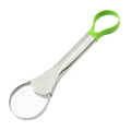 2-in-1 Avocado-Messer aus Edelstahl, Avocado-Schneider, Kiwi-Schälmesser, Salatschneider, Schäler, Küchen-Gadgets, Obst- und Gemüsewerkzeuge