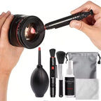 Professionelles 6-in-1-Kamerareinigungsset, Gebläsebürste, Linsenreinigungsgerät für DSLR-Kameras, Objektiv, CCD-Sensor, Tastaturen