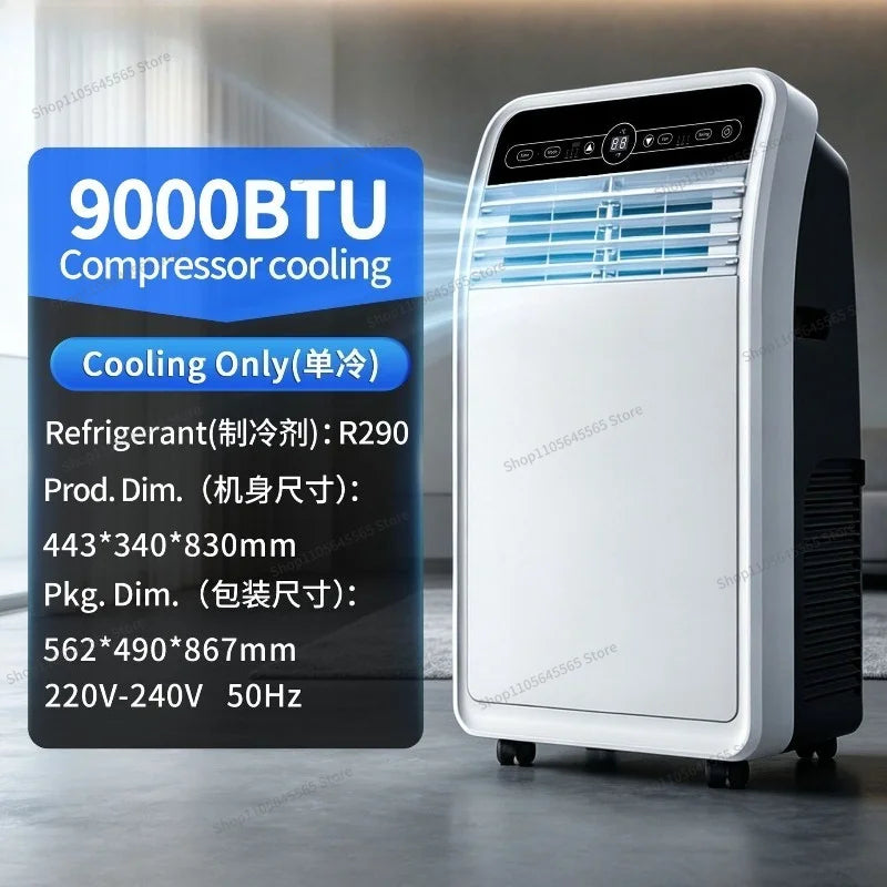 Compressore per Macchina di Raffreddamento Singola, Refrigerazione Portatile, Condizionatore d'Aria Mobile