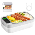 Elektrischer Speisenwärmer 1L, 14000mAh, schnelles Aufheizen, 35W, tragbar für Auto, LKW, Büro