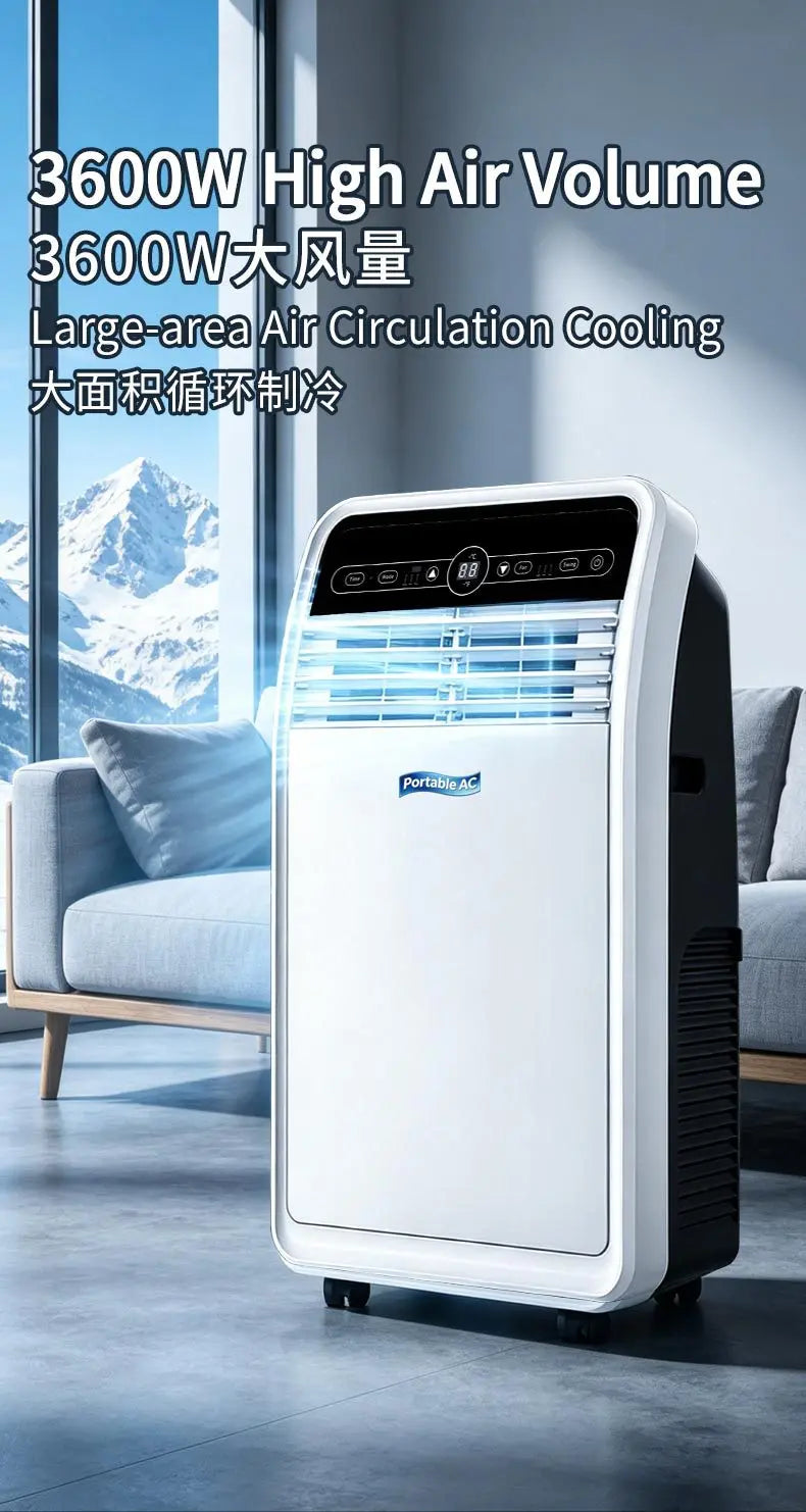 Condizionatore d'Aria Portatile per Commercio Estero, Refrigerazione Singola, Macchina Integrata
