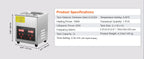 SucceBuy 2L 3L 6L 10L 22L 30L Ultraschallreiniger Edelstahl Tragbarer Reiniger Waschmaschine Ultraschall-Haushaltsgerät