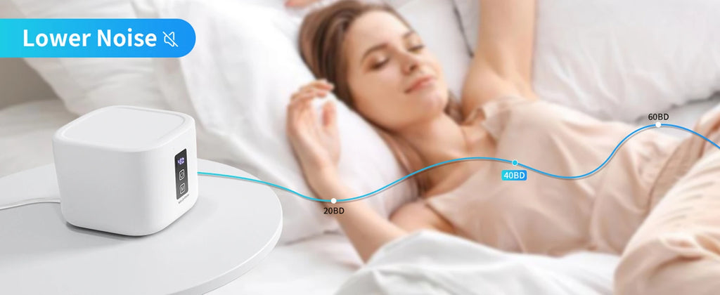 KUNPHY Ultraschall-Reinigungsgerät für Zahnspangen mit digitalem Timer, UV-Licht für Zahnersatz, Mundschutz, Aligner, Nachtschutz, 300 ml