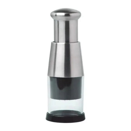 New Stainless Steel Garlic and Onion Crusher, Multifunctional Manual Kitchen Tool for Rapid Food Preparation