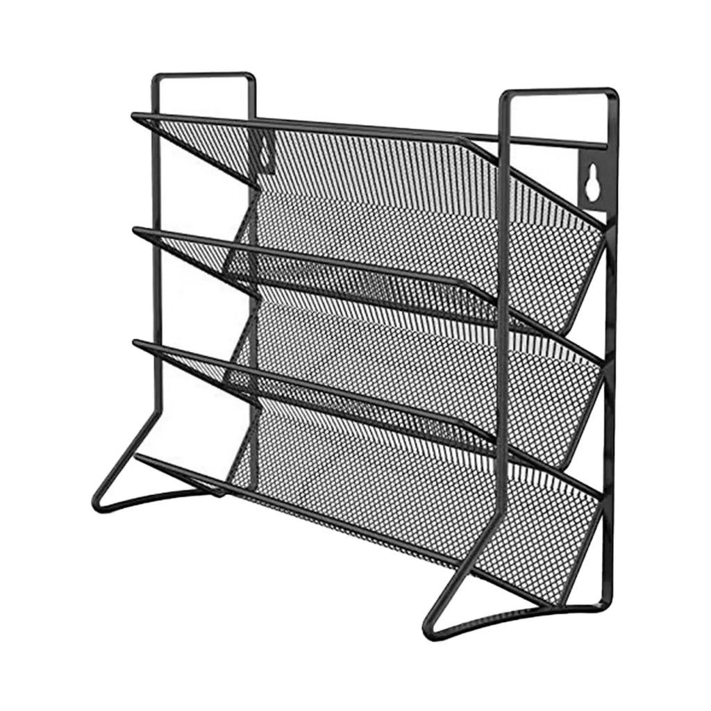 Scaffale multiuso per spezie a 4 livelli, robusto supporto per condimenti da appoggio, montato a parete, scaffale in filo salvaspazio