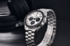 PAGANI DESIGN 2026 Nuovo Orologio da Polso Cronografo Sportivo di Lusso al Quarzo per Uomo con Data Automatica e Quadrante con Motivo Meteorite