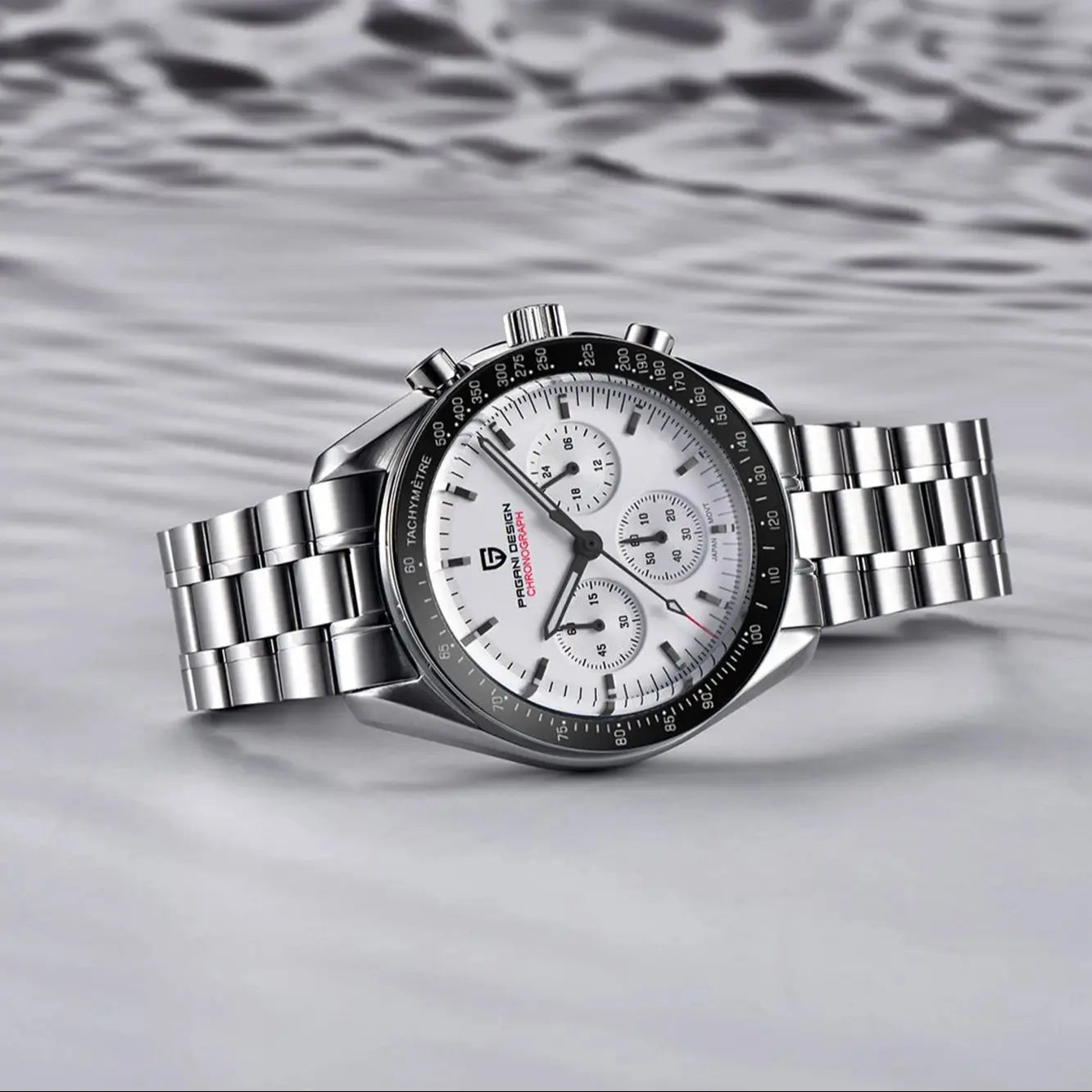 Nuovo Orologio PAGANI DESIGN Moon 2026, Orologio al Quarzo di Lusso alla Moda per Uomo, Cronografo Sportivo in Acciaio Inossidabile