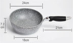 Frittura 28/26/24/20cm Wok padella antiaderente calderone fornello a induzione pentole Pancake uovo fornello a Gas casa