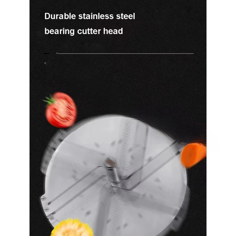 Kommerzieller elektrischer Kartoffelzerkleinerer 220V, Gemüseraspel, Obst- und Tomatenzerkleinerer, Aufschnittmaschine, Lebensmittelzerkleinerer